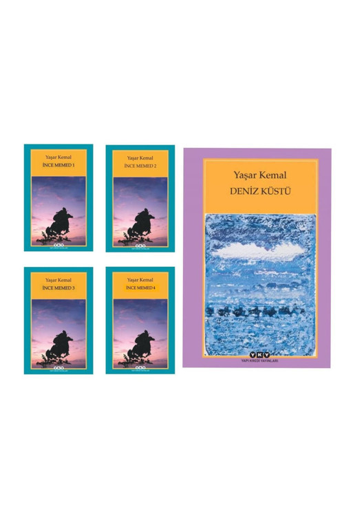 İnce Memed Serisi 4 Kitap - Deniz Küstü Yaşar Kemal