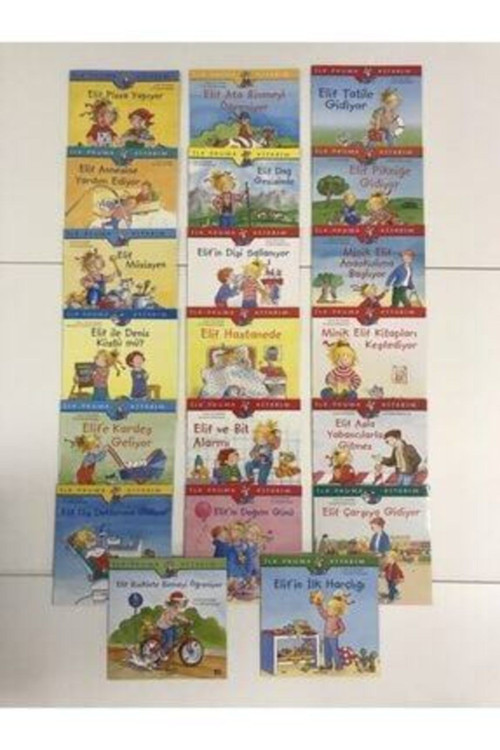 Ilk Okuma Kitaplarım Elif Serisi 20 Kitap Set