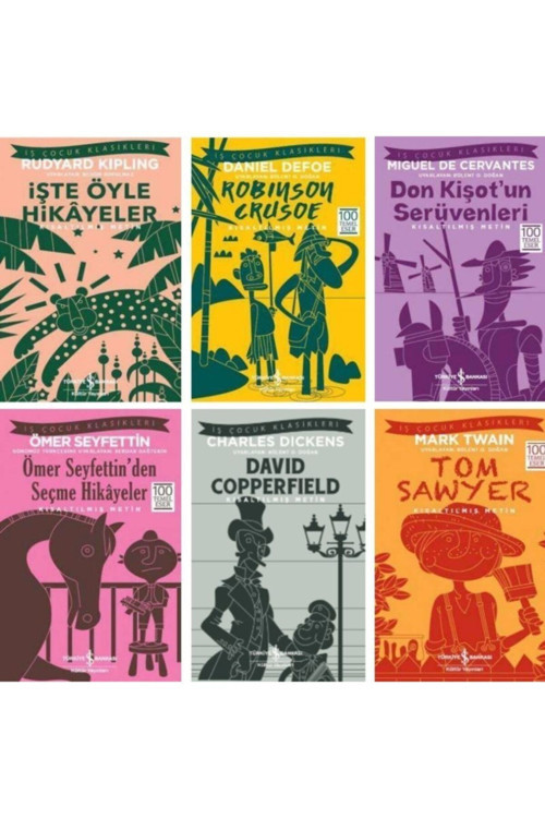 Iş Çocuk Klasikleri 6 Kitap - Set 5 - Tom Sawyer