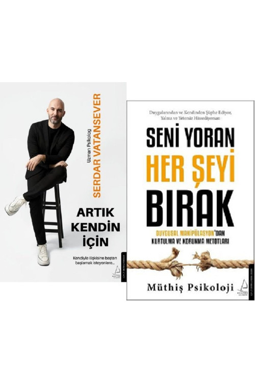 Artık Kendin İçin + Seni Yoran Her Şeyi Bırak / 2 Kitap Set