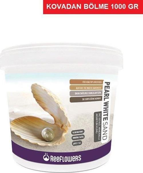 Pearl White Sand Akvaryum Kumu (0,5-1 Mm) 1 Kg PWS25K05-1