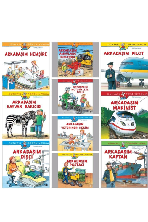 Okul Öncesi Dünyayı Öğreniyorum Hikaye Seti 10 Kitap
