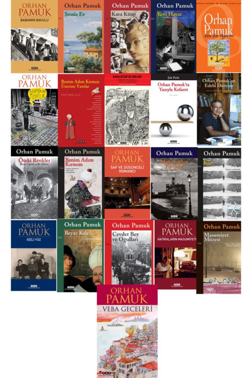 Orhan Pamuk Veba Geceleri Ve 20 Kitap Set