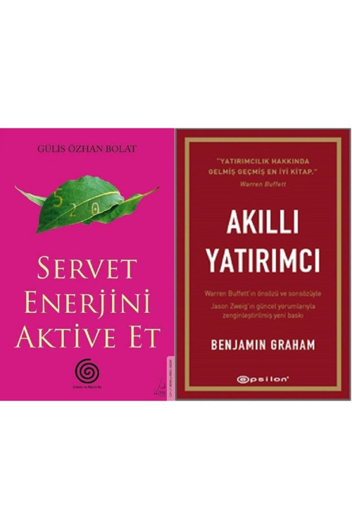 Servet Enerjini Aktive Et + Akıllı Yatırımcı / 2 Kitap Set