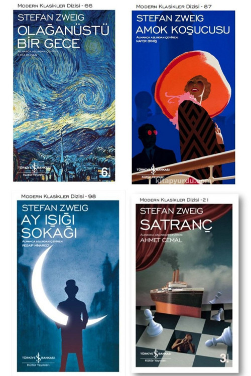 Stefan Zweig-ay Işığı Sokağı, Olağanüstü Bir Gece, Amok Koşucusu, Satranç