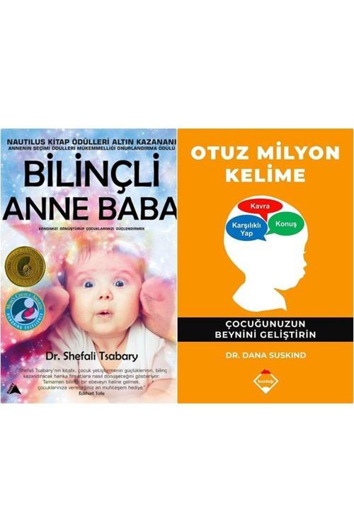 Bilinçli Anne Baba + Otuz Milyon Kelime 2 Kitap