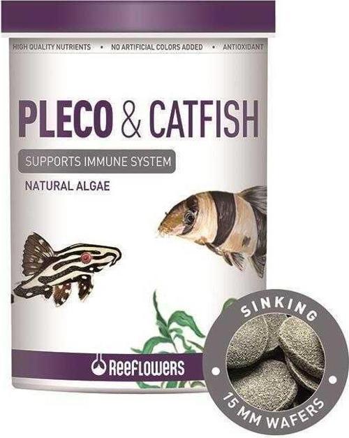 Pleco-Catfish Çöpçü Vatoz Kedi Balık Yemi Hap Form 15mm 500ml 260gr