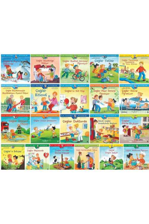 Ilk Okuma Kitabım Çağlar Serisi 21 Kitap