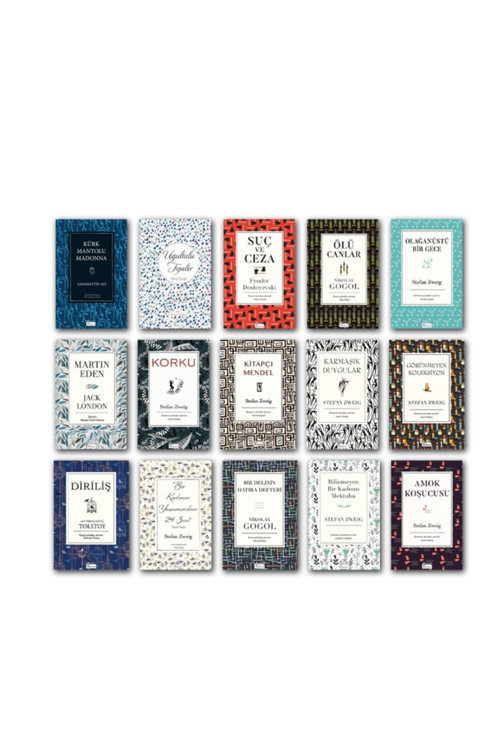Dünya Klasikleri Ciltli 15 Kitap Set