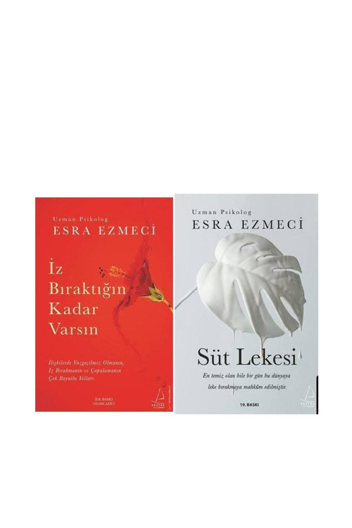 Esra Ezmeci Iz Bıraktığın Kadar Varsın Ve Süt Lekesi