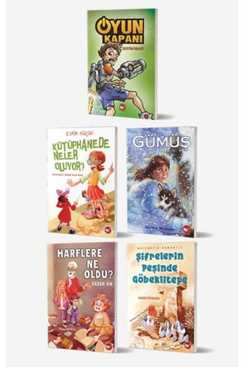 8+ Yaş Için Okuma Seti - 5 Kitap Takım