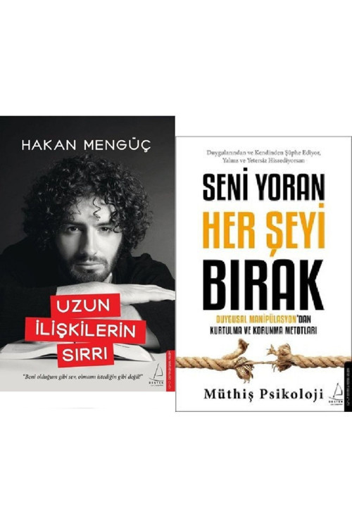 Uzun İlişkililerin Sırrı + Seni Yoran Her Şeyi Bırak / 2 Kitap Set