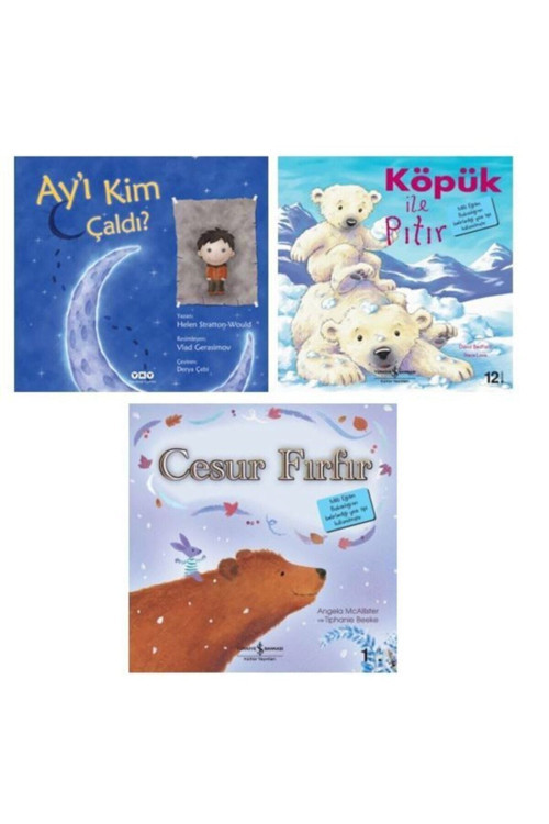 Ay'ı Kim Çaldı? Köpük İle Pıtır Cesur Fırfır 3 Kitap Set