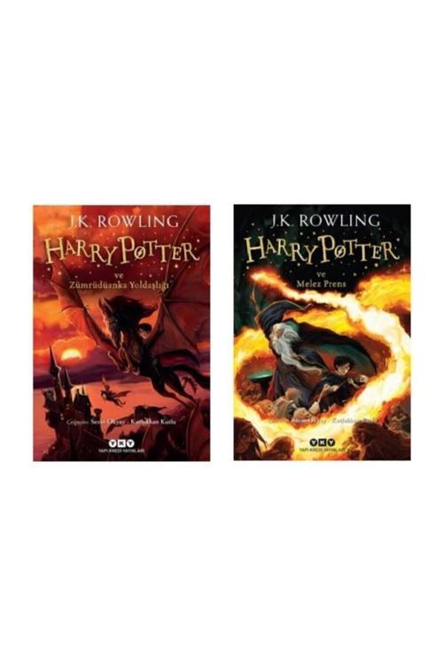 Harry Potter Serisi 5. Ve 6. Kitaplar 2 Kitap Set - Zümrüdüanka Yoldaşlığı - Melez Prens