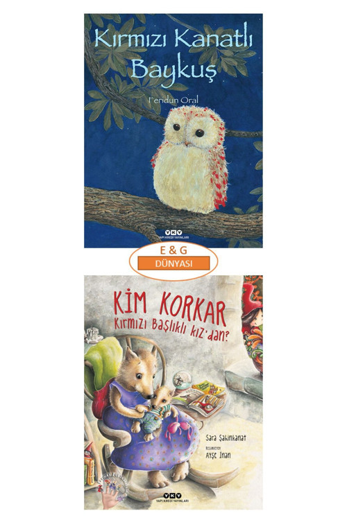 Kırmızı Kanatlı Baykuş + Kim Korkar Kırmızı Başlıklı Kız'dan? 2'li Set