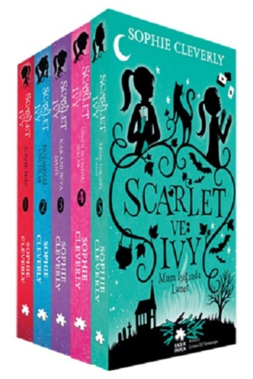 Scarlet Ve Ivy 5 Kitaplık Set - Sophie Cleverly Scarlet Ve Ivy 5 Kitaplık Set Kitabı" - Eksik Parça