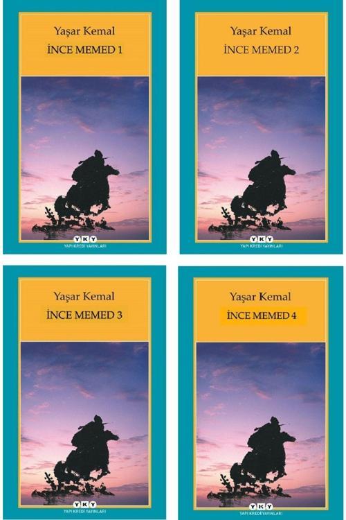 Ince Memed 1-2-3-4 Dörtlü Set - Yaşar Kemal