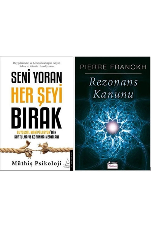 Seni Yoran Her Şeyi Bırak + Rezonans Kanunu 2 Kitap Set