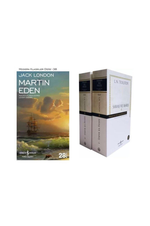 jack london martin eden - Lev Nikolayeviç Tolstoy savaş ve barış 2 cilt
