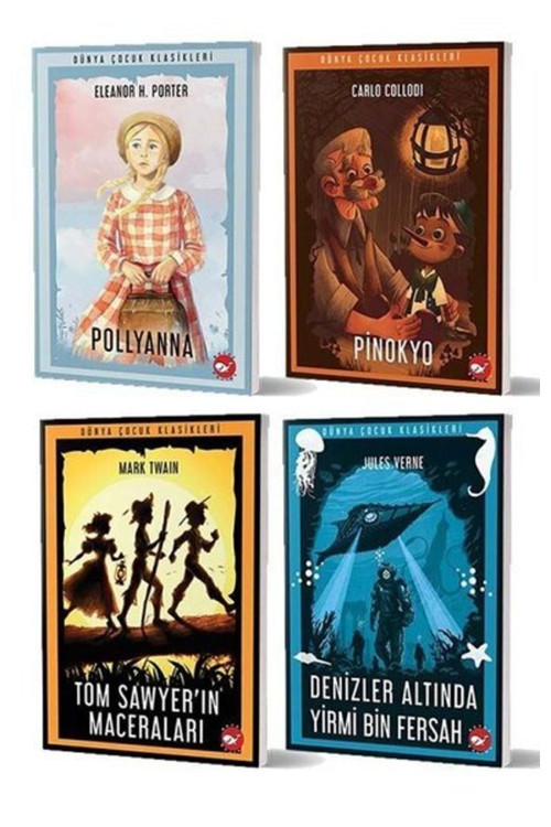 Dünya Çocuk Klasikleri Seti (5 Kitap) - Kolektif Dünya Çocuk Klasikleri Seti
