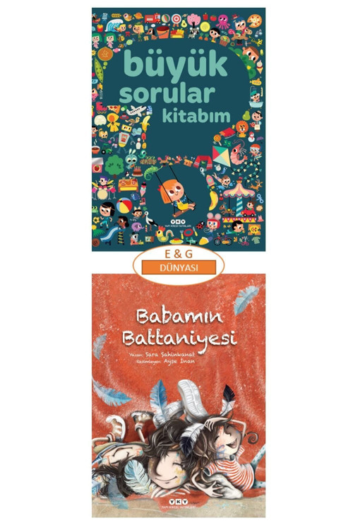 Büyük Sorular Kitabım Babamın Battaniyesi 2'li Set