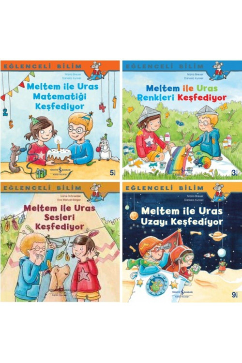 Meltem ile Uras Eğlenceli Bilim Serisi 4 Kitap SetHarika-