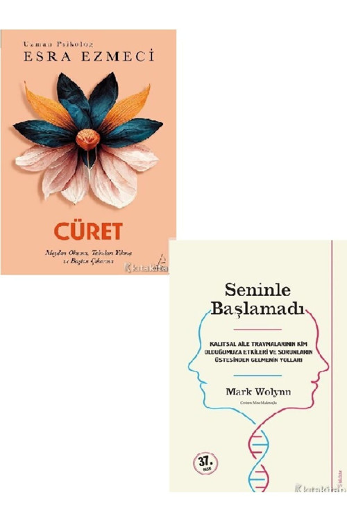 Cüret - Seninle Başlamadı - Mark Wolynn - Esra Ezmeci 2 KİTAP SET