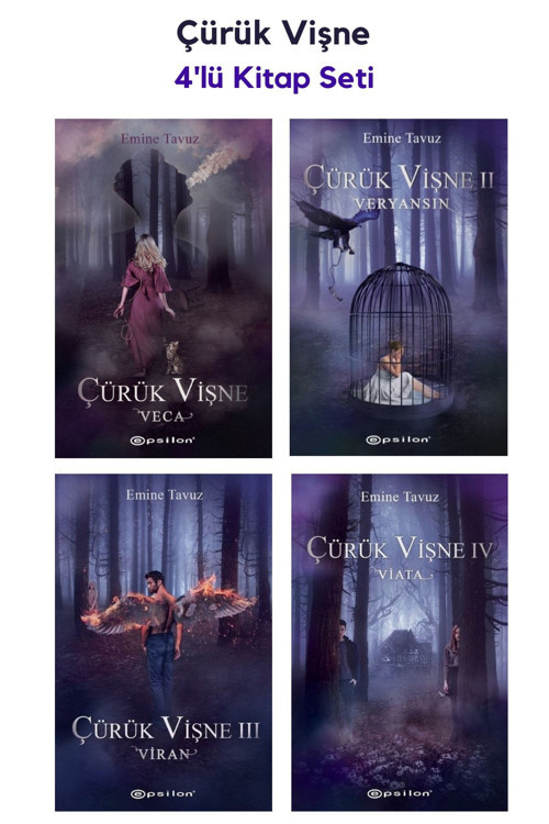 Çürük Vişne 4'lü Kitap Set