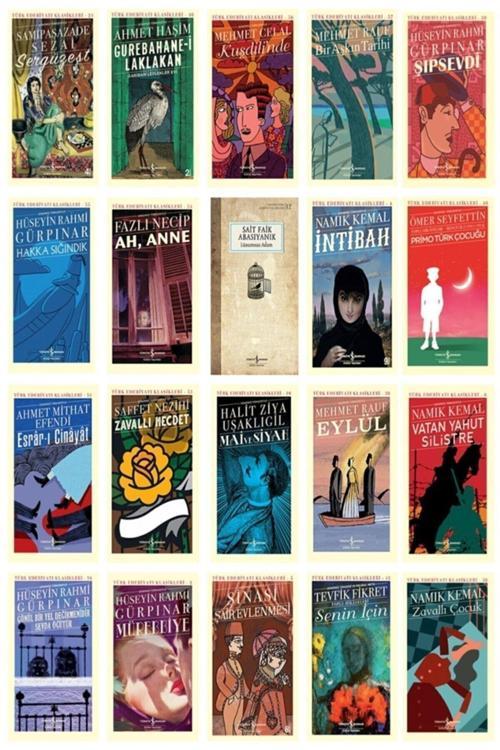 Türk Edebiyatı Klasikleri 20 Kitap Set-3