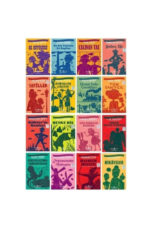 Iş Çocuk Klasikleri 16 Seçme Kitap Set