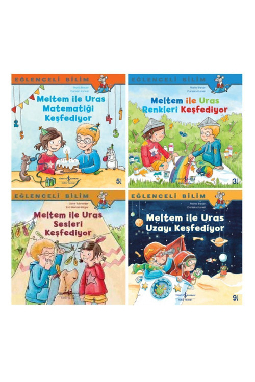 Eğlenceli Bilim Meltem Ile Uras 4 Kitap Set