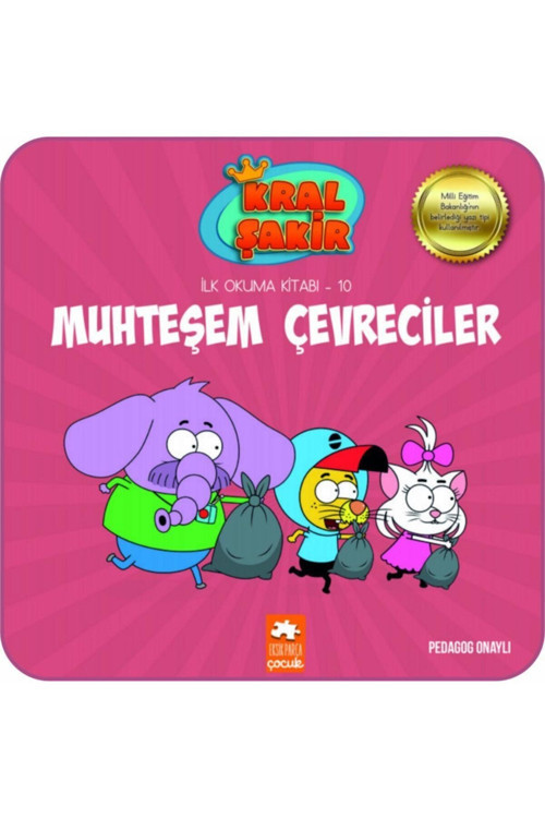 Kral Şakir Ilk Okuma Kitabı 6'dan 10'a Kadar Set