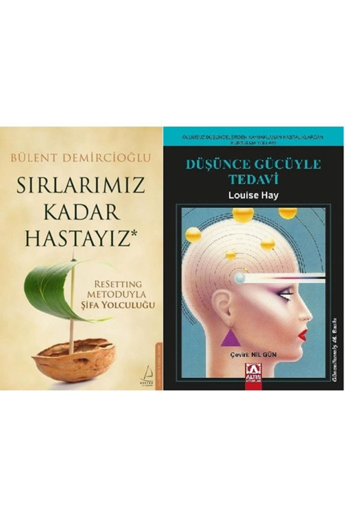 Sırlarımız Kadar Hastayız + Düşünce Gücüyle Tedavi / 2 Kitap Set