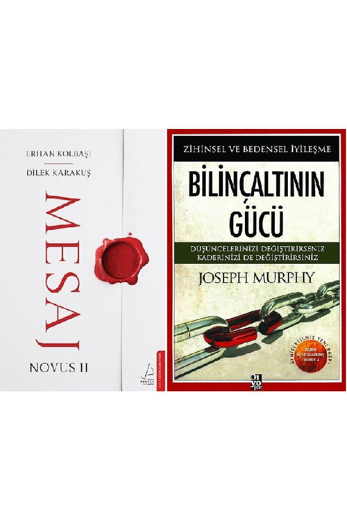Mesaj - Novus 2 + Bilinçaltının Gücü - Zihinsel ve Bedensel İyileşme 2 Kitap Set