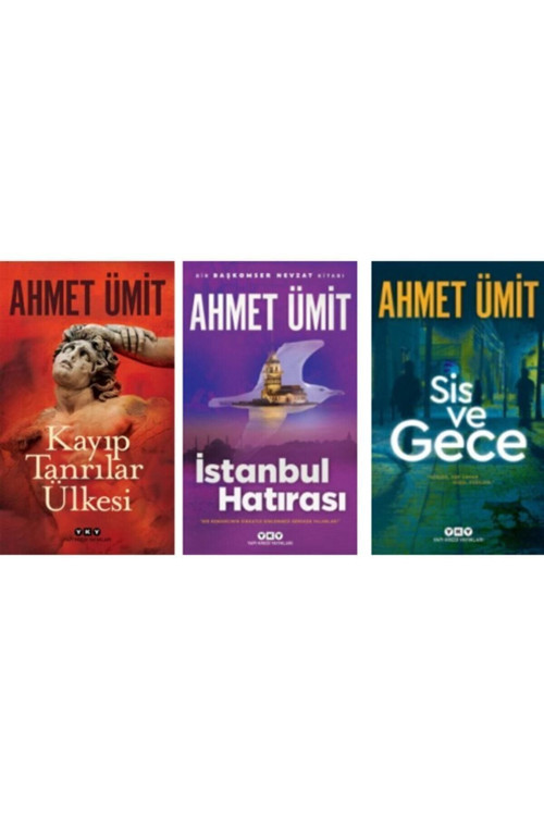 Ahmet Ümit Kayıp Tanrılar Ülkesi, Istanbul Hatırası Ve Sis Ve Gece Set