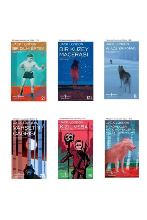 Jack London 6 Kitap Set 1