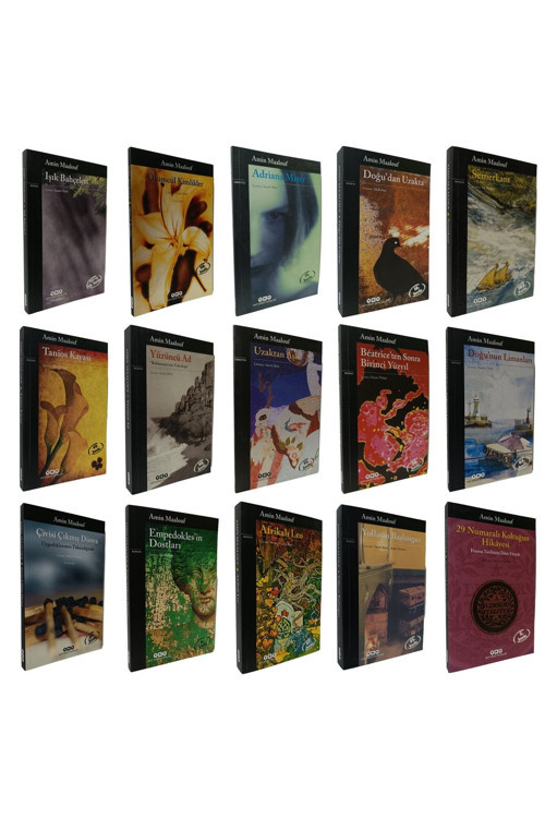 Amin Maalouf 20 Kitap Takım Semerkant Doğunun Limanları Çivisi Çıkmış Dünya Afrikalı Leo Tanios Kaya