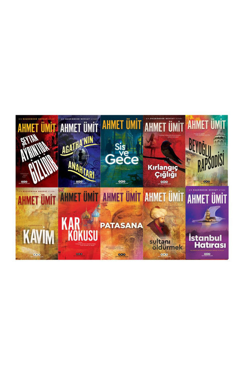 ahmet ümit istanbul hatırası-kar kokusu-agatha'nın anahtarı-beyoğlu rapsodisi