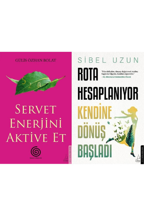 Servet Enerjini Aktive Et + Rota Hesaplanıyor - Kendine Dönüş Başladı 2 Kitap Set