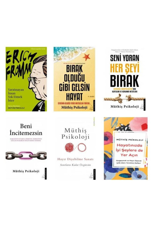 Müthiş Psikoloji Seti (5 Kitap + 1 Ajanda)
