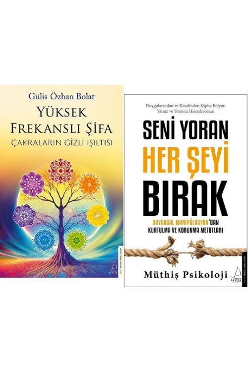 Yüksek Frekanslı Şifa + Seni Yoran Her Şeyi Bırak / 2 Kitap Set