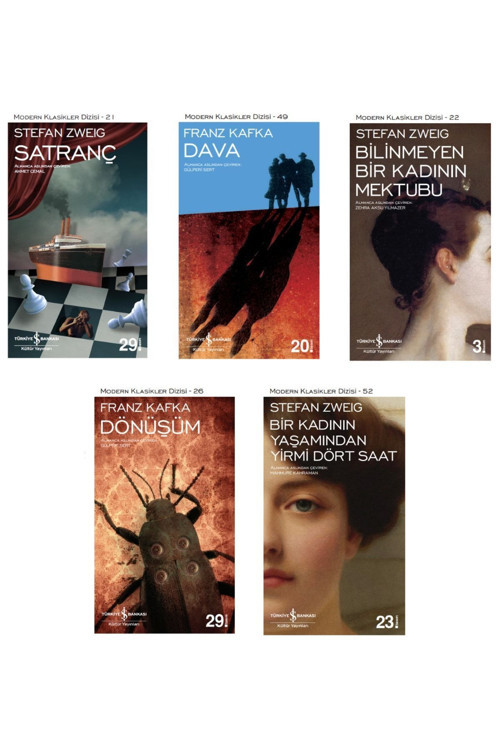 Satranç + Dönüşüm + Bir Kadının Yaşamından Yirmi Dört Saat + Bilinmeyen Bir Kadının Mektubu + Dava-