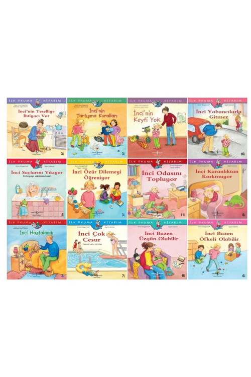 Inci Serisi 12 Kitap Set - Ilk Okuma Kitabım