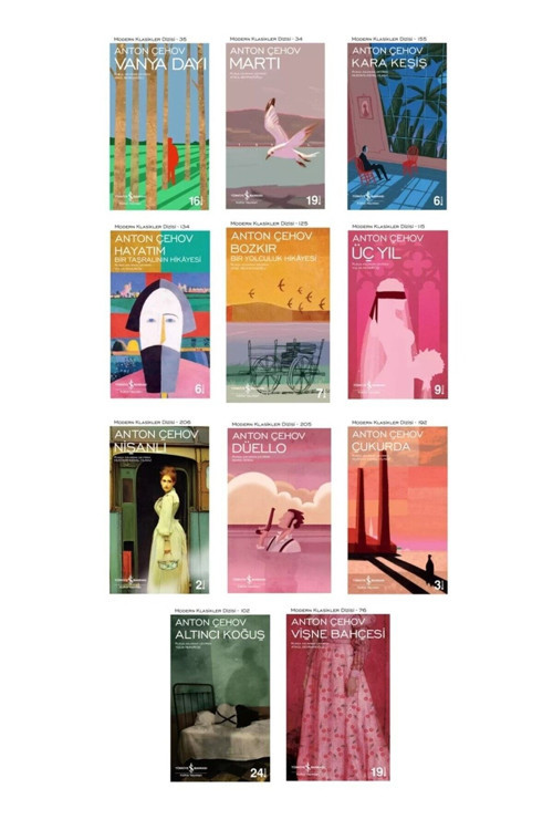Modern Klasikler-Anton Çehov 11 Kitap Set