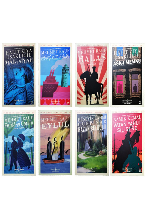Türk Edebiyatı Klasikleri Dizisi 8 Kitap Set