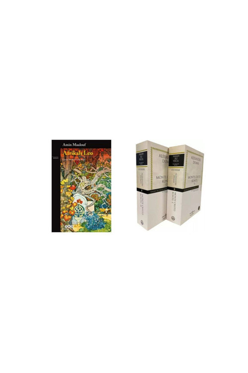 Afrikalı Leo - Amin Maalouf - Monte Cristo Kontu - 2 Kitap Takım - Alexandre Dumas