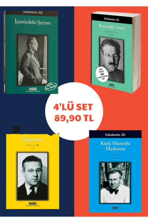 Sabahattin Ali Seti 4'lü Set