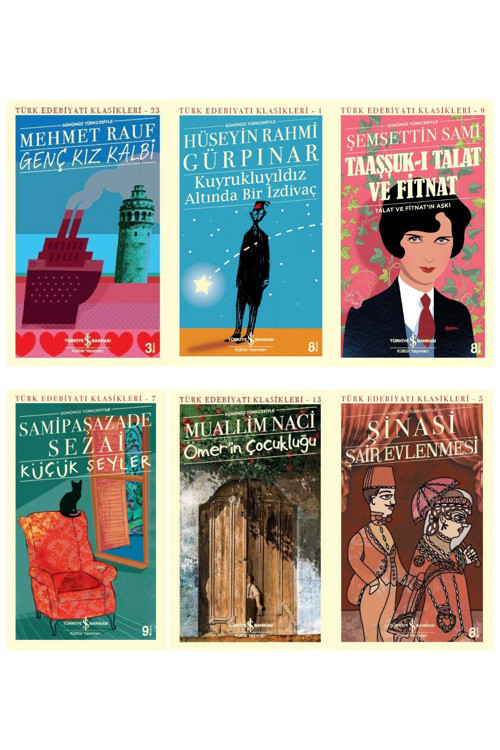 Türk Edebiyatı Klasikleri Seti -2 / 6 Kitap