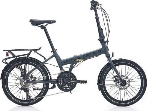 Flexi 121D 20 Jant 21 Vites 35 Cm Mekanik Disk Fren Katlanır Bisiklet - Mat Storm-Gri-Siyah