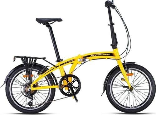 Fd 750 V.Fren 20 Jant 7 Vites(Sarı-Siyah)Çelik Bagaj-Pvc Çamurluk